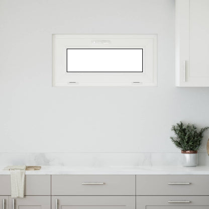 Kellerfenster Innenseite Farbe Weiß RISOR 80 x 40 cm
