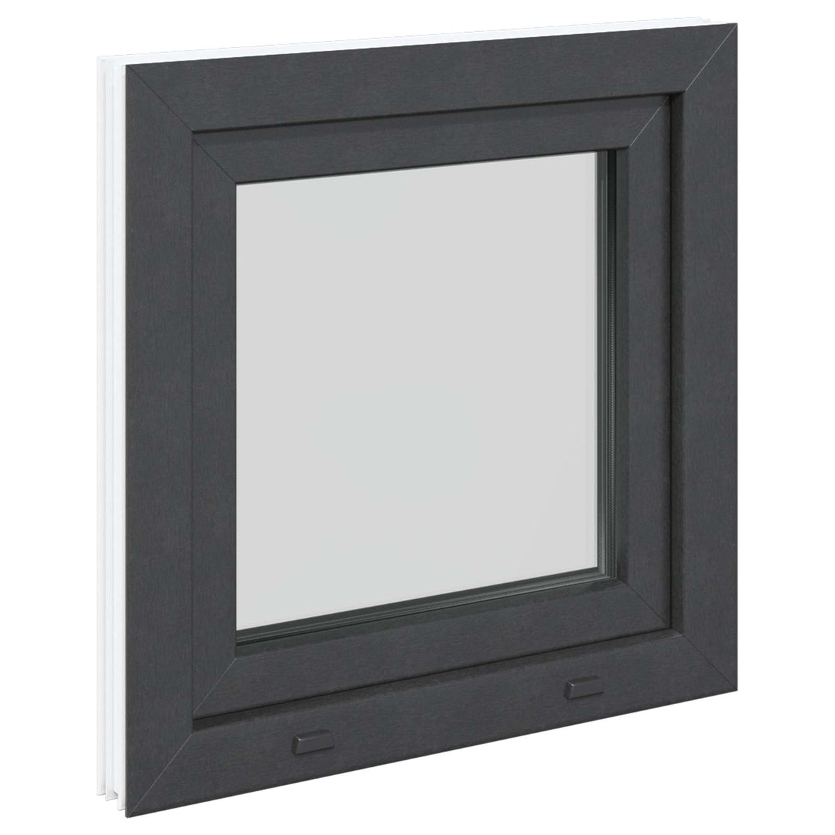 Kellerfenster Innenseite Farbe Weiß RISOR 60 x 60 cm