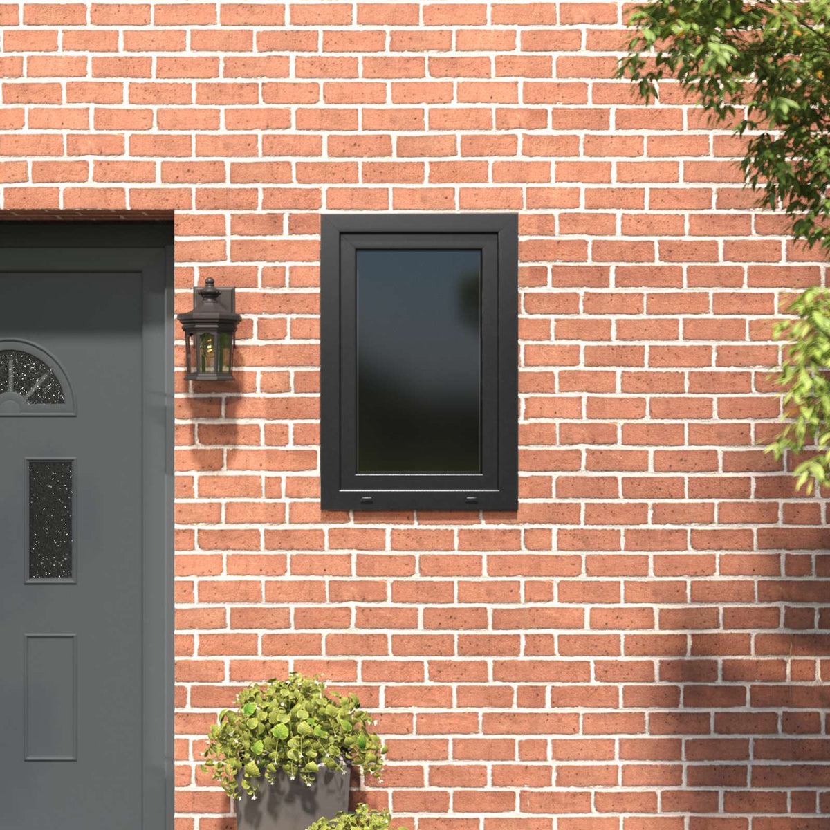 Kellerfenster Innenseite Farbe Weiß RISOR 60 x 90 cm
