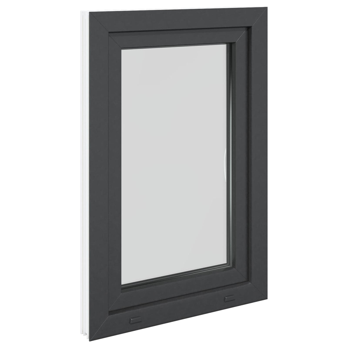 Kellerfenster Innenseite Farbe Weiß RISOR 60 x 90 cm