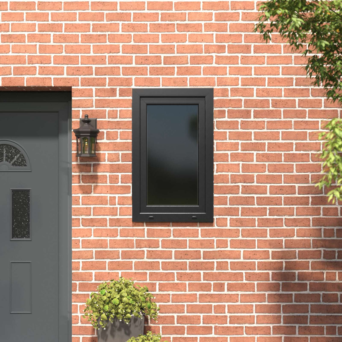 Kellerfenster Innenseite Farbe Weiß RISOR 60 x 100 cm