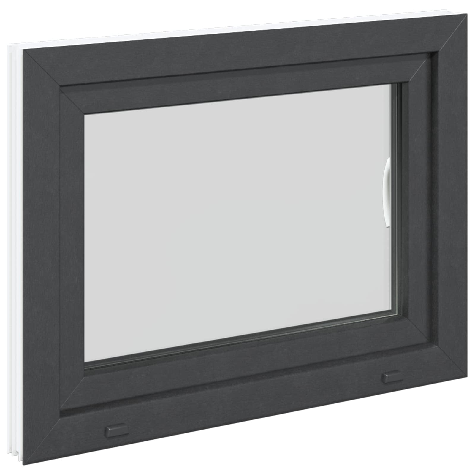 Kipp- und Drehfenster für den Keller RISOR 80 x 50 cm