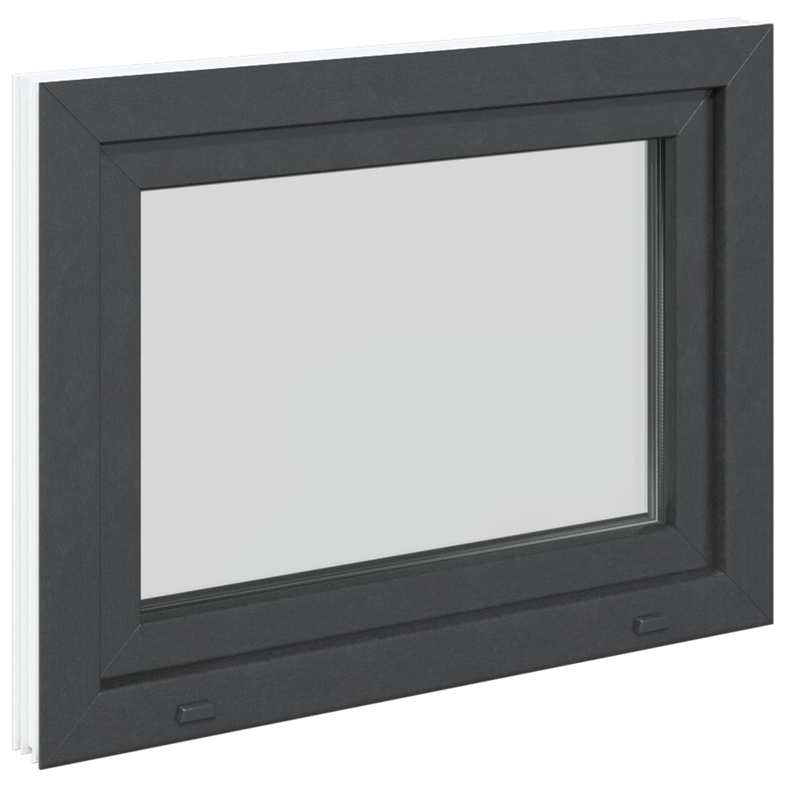 Kipp- und Drehfenster für den Keller RISOR 80 x 70 cm