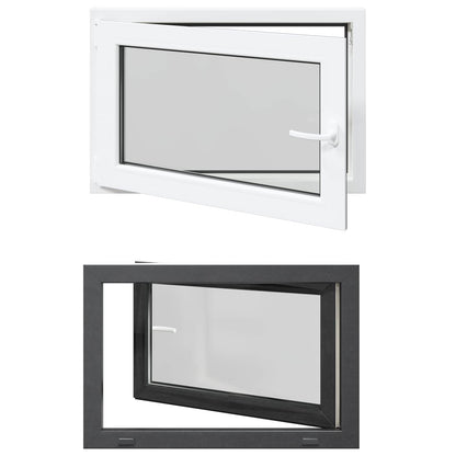 Kellerfenster Innenseite Farbe Weiß RISOR 90 x 70 cm