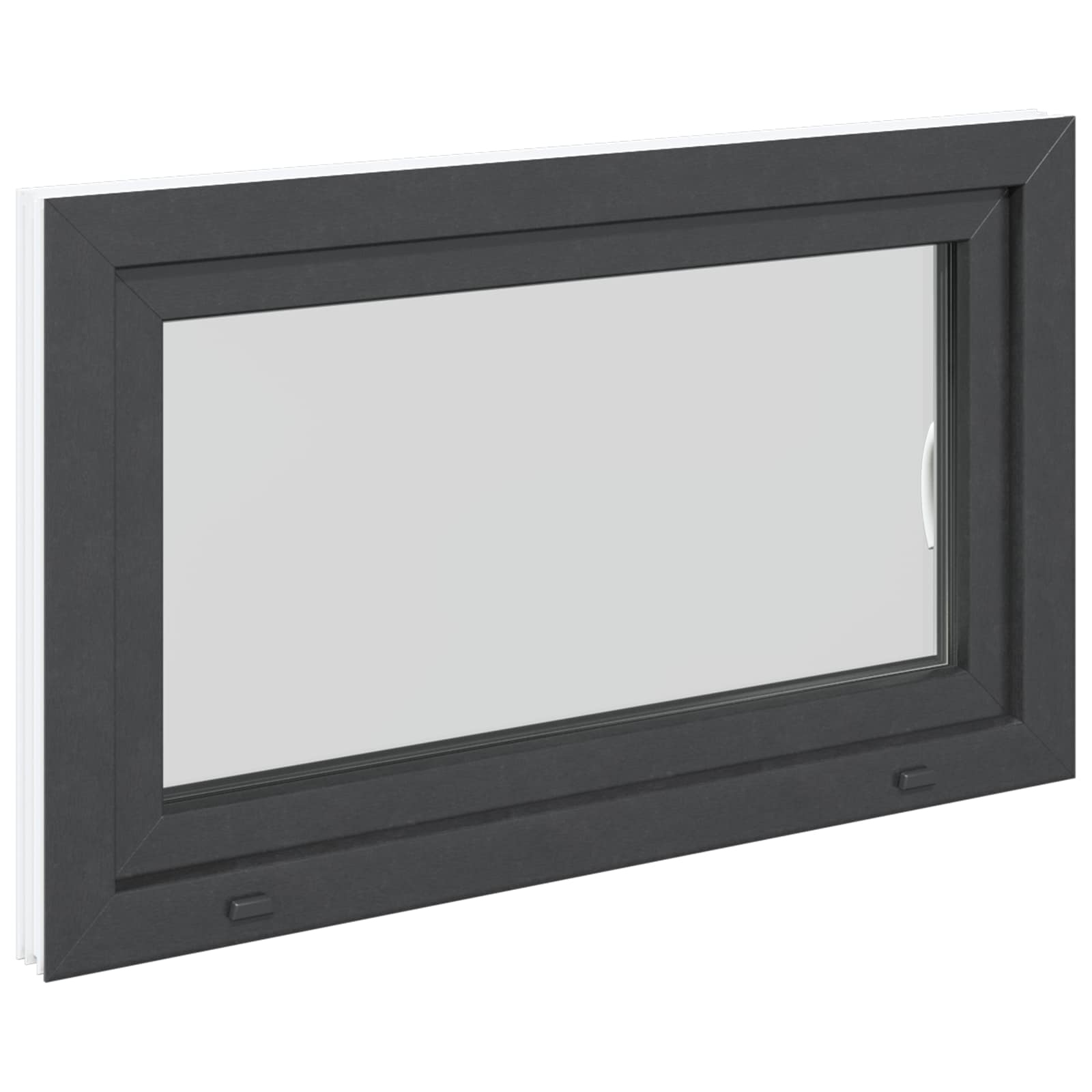 Kipp- und Drehfenster für den Keller RISOR 100 x 70 cm