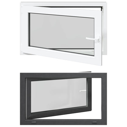 Kellerfenster Innenseite Farbe Weiß RISOR 100 x 70 cm