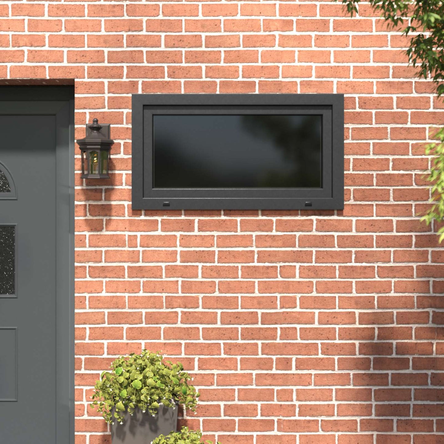 Kipp- und Drehfenster für den Keller RISOR 110 x 50 cm