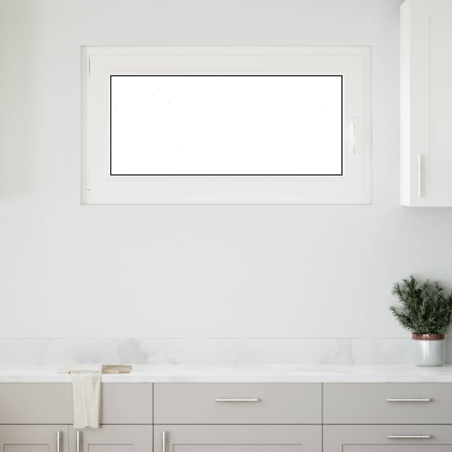 Kipp- und Drehfenster für den Keller RISOR 110 x 50 cm
