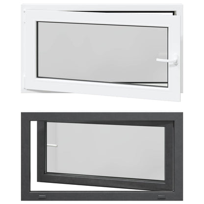 Kellerfenster Innenseite Farbe Weiß RISOR 110 x 70 cm