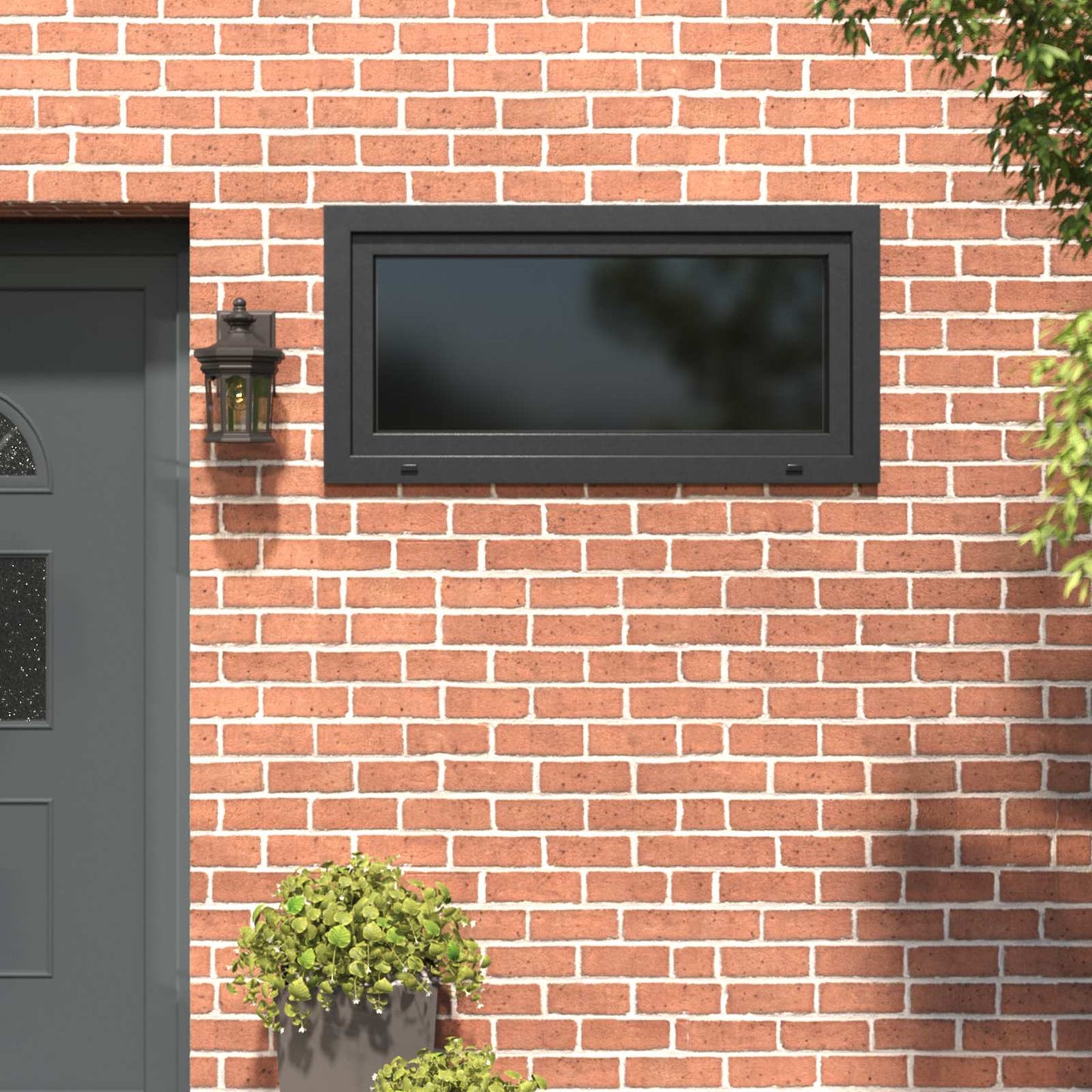 Kipp- und Drehfenster für den Keller RISOR 120 x 60 cm