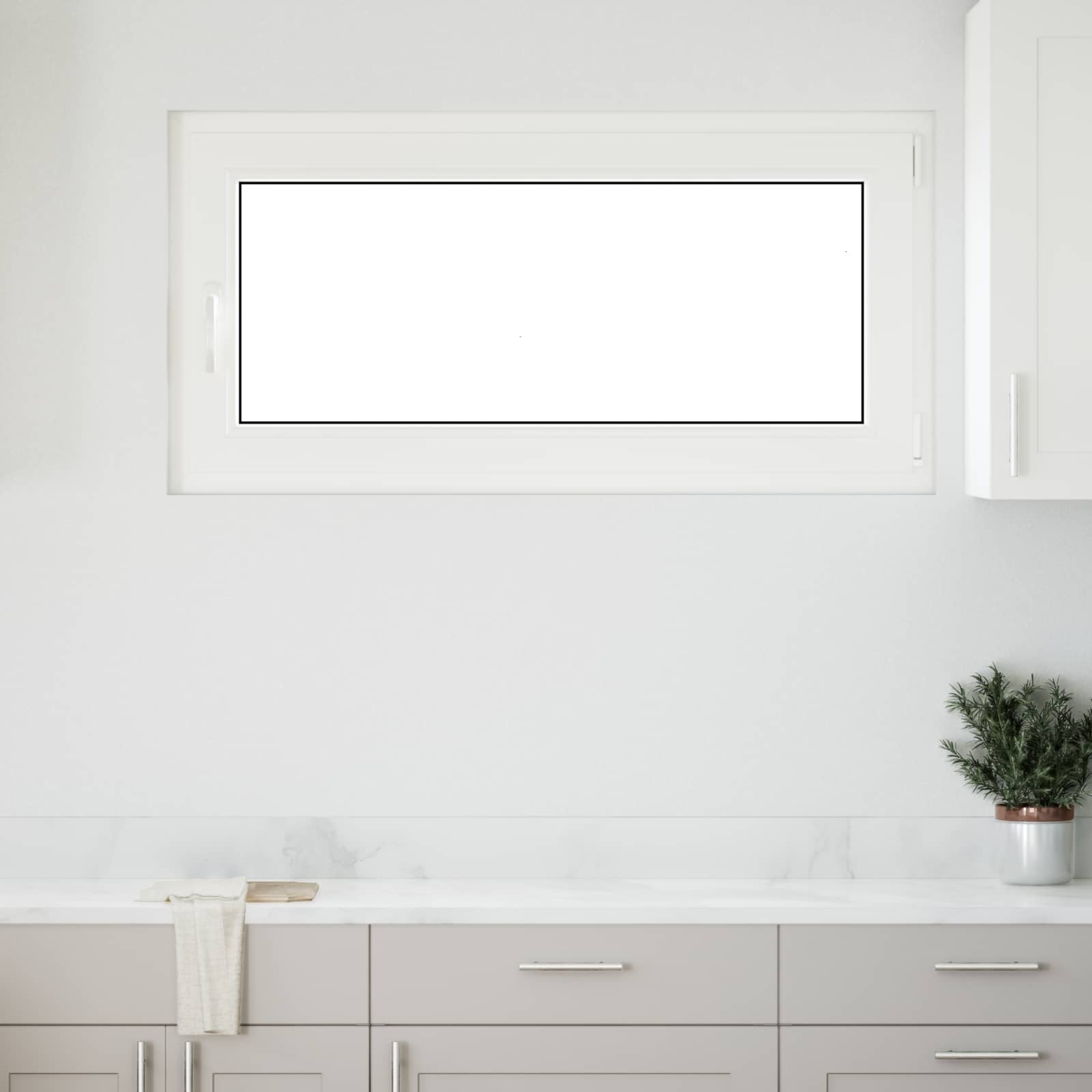 Kipp- und Drehfenster für den Keller RISOR 120 x 60 cm