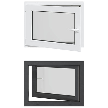 Kellerfenster Innenseite Farbe Weiß RISOR 80 x 70 cm