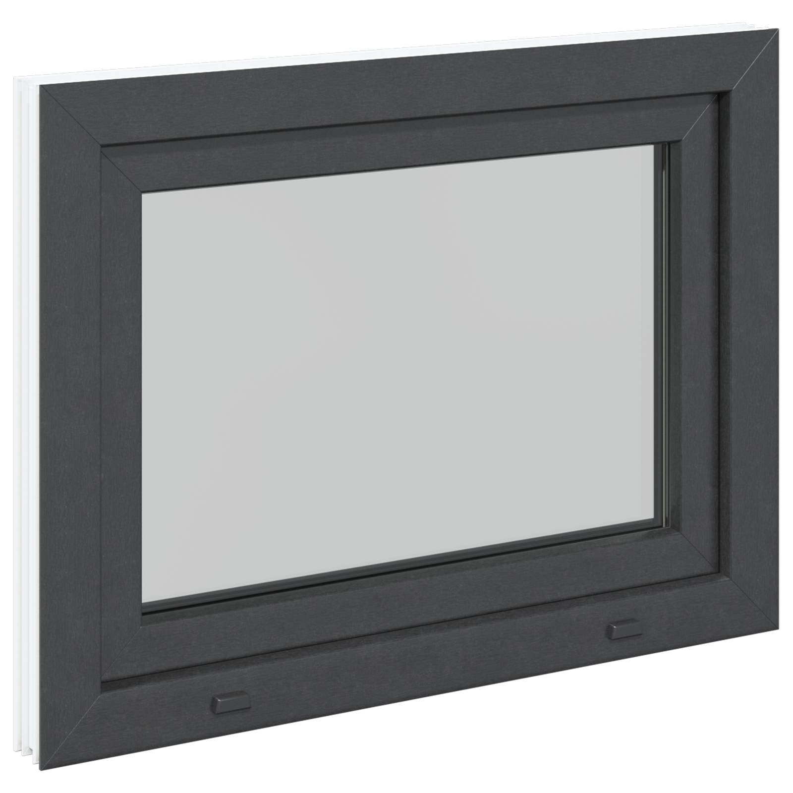 Kipp- und Drehfenster für den Keller RISOR 80 x 70 cm