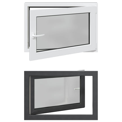 Kellerfenster Innenseite Farbe Weiß RISOR 90 x 50 cm
