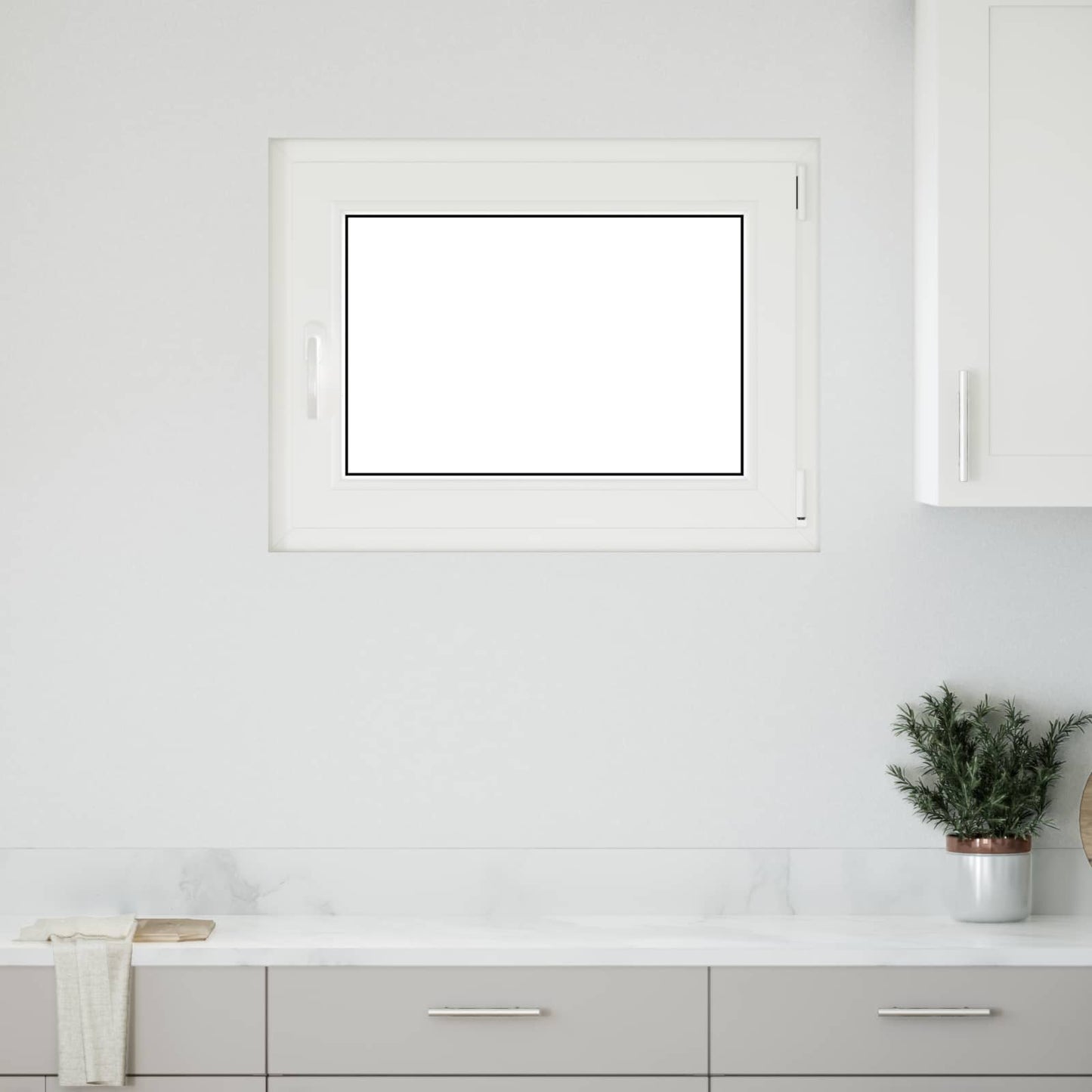 Kipp- und Drehfenster für den Keller RISOR 90 x 50 cm
