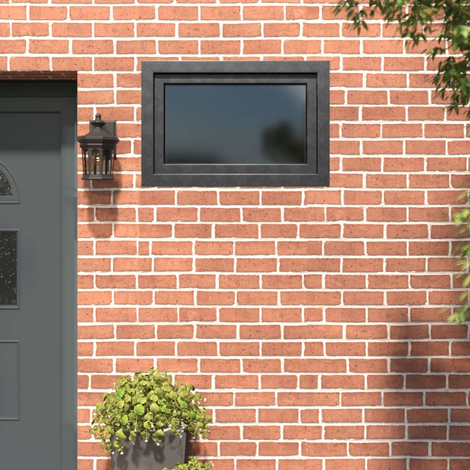 Kipp- und Drehfenster für den Keller RISOR 90 x 70 cm