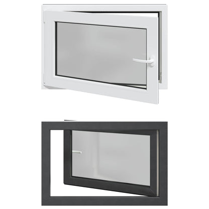 Kellerfenster Innenseite Farbe Weiß RISOR 90 x 70 cm