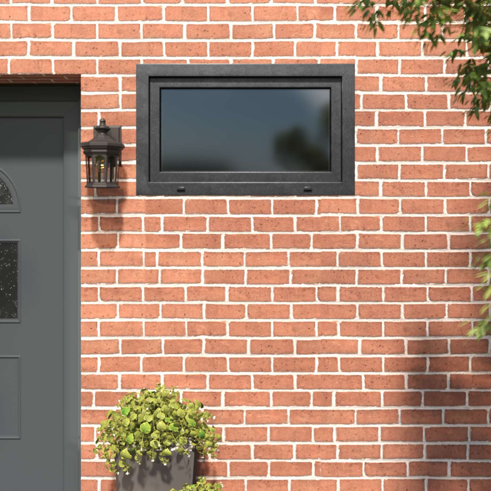 Kipp- und Drehfenster für den Keller RISOR 100 x 50 cm
