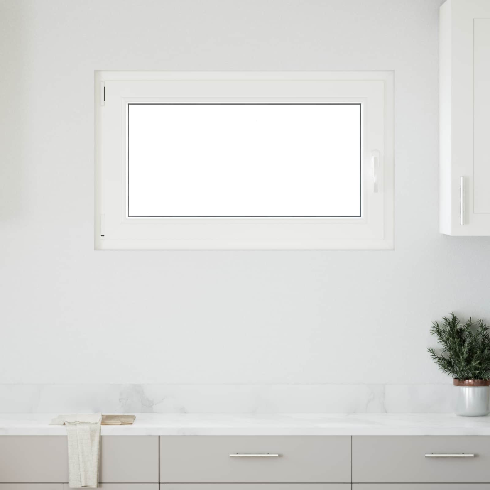 Kipp- und Drehfenster für den Keller RISOR 100 x 50 cm