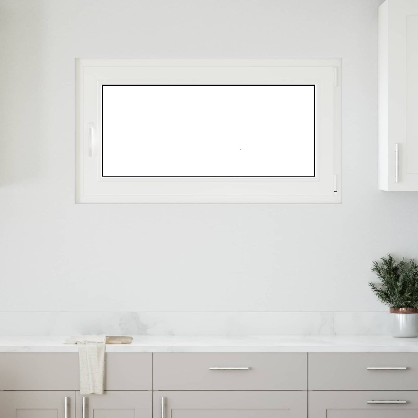 Kipp- und Drehfenster für den Keller RISOR 110 x 70 cm
