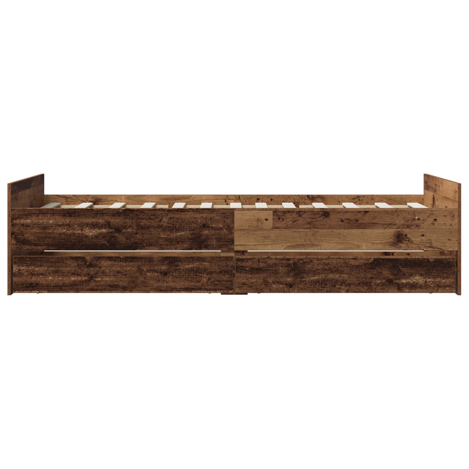 Bettrahmen Altholz 100 x 200 cm Holzwerkstoff