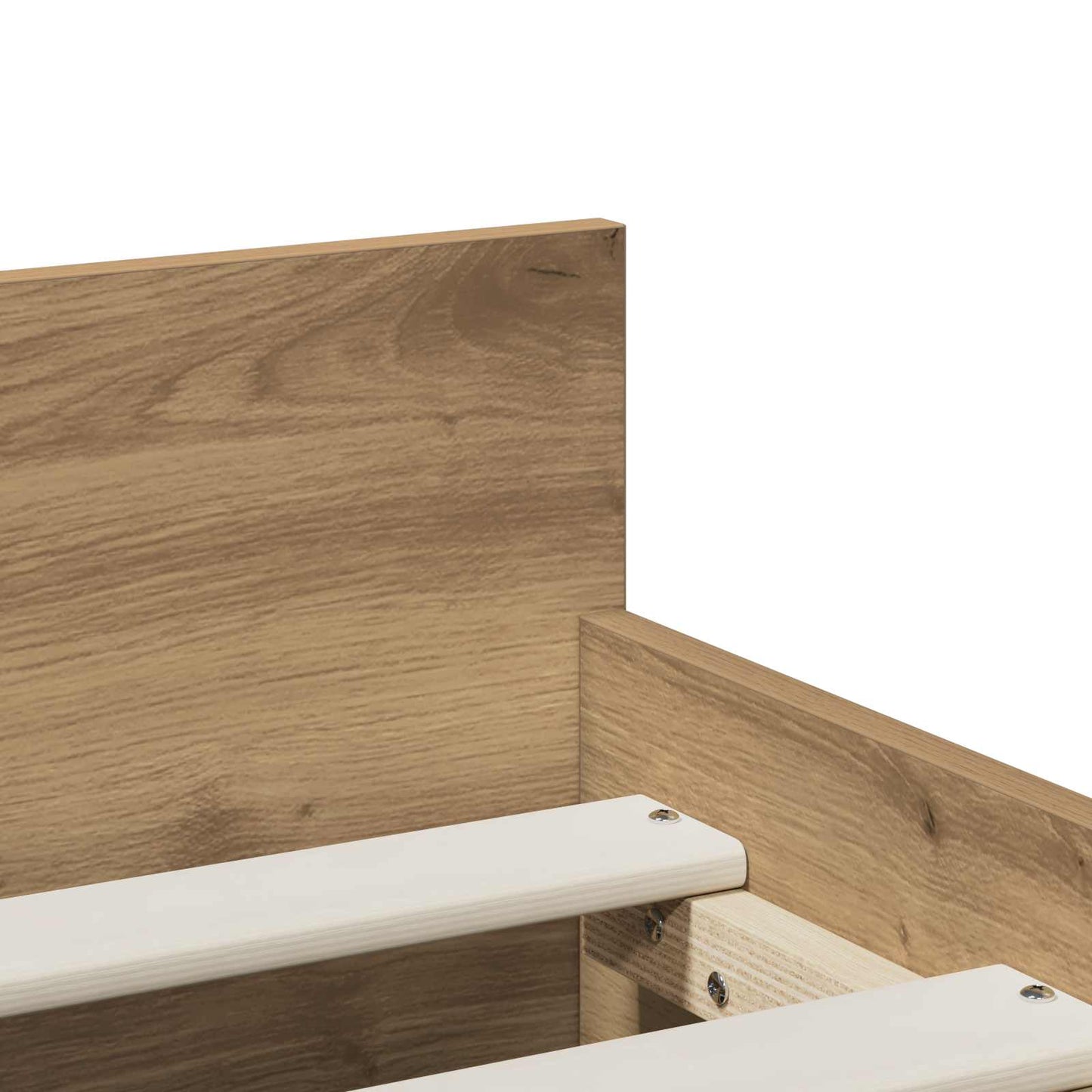 Bettrahmen Artisan-Eiche 100 x 200 cm Holzwerkstoff