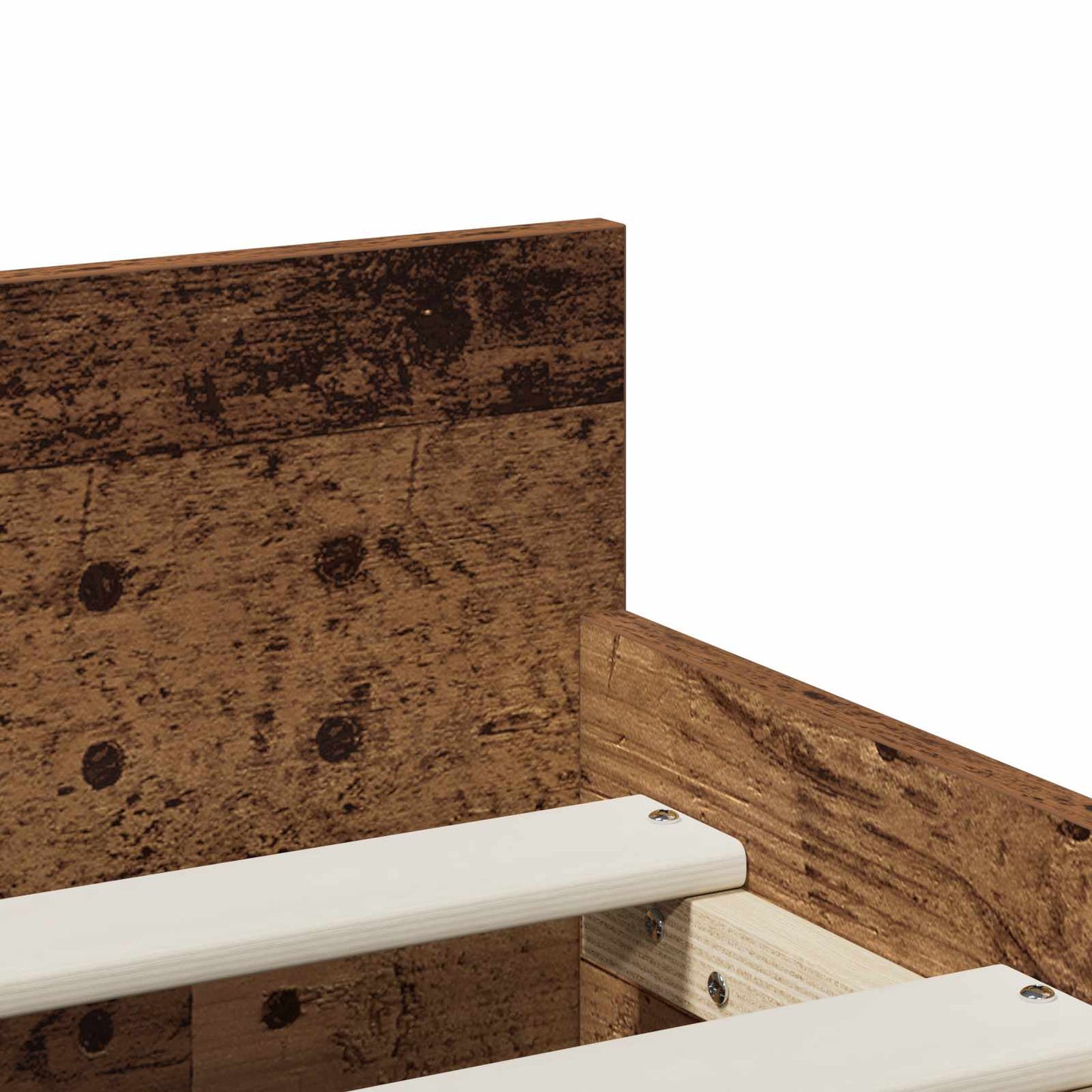 Bettrahmen Altholz 90 x 200 cm Holzwerkstoff