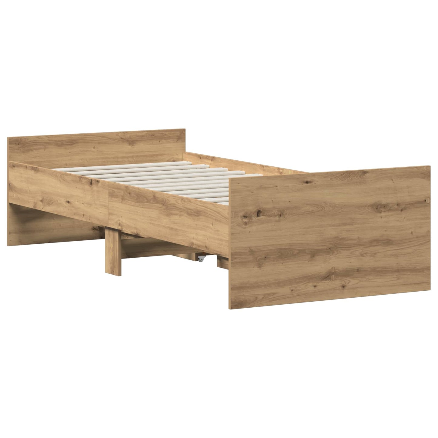 Bettrahmen Artisan-Eiche 90 x 200 cm Holzwerkstoff