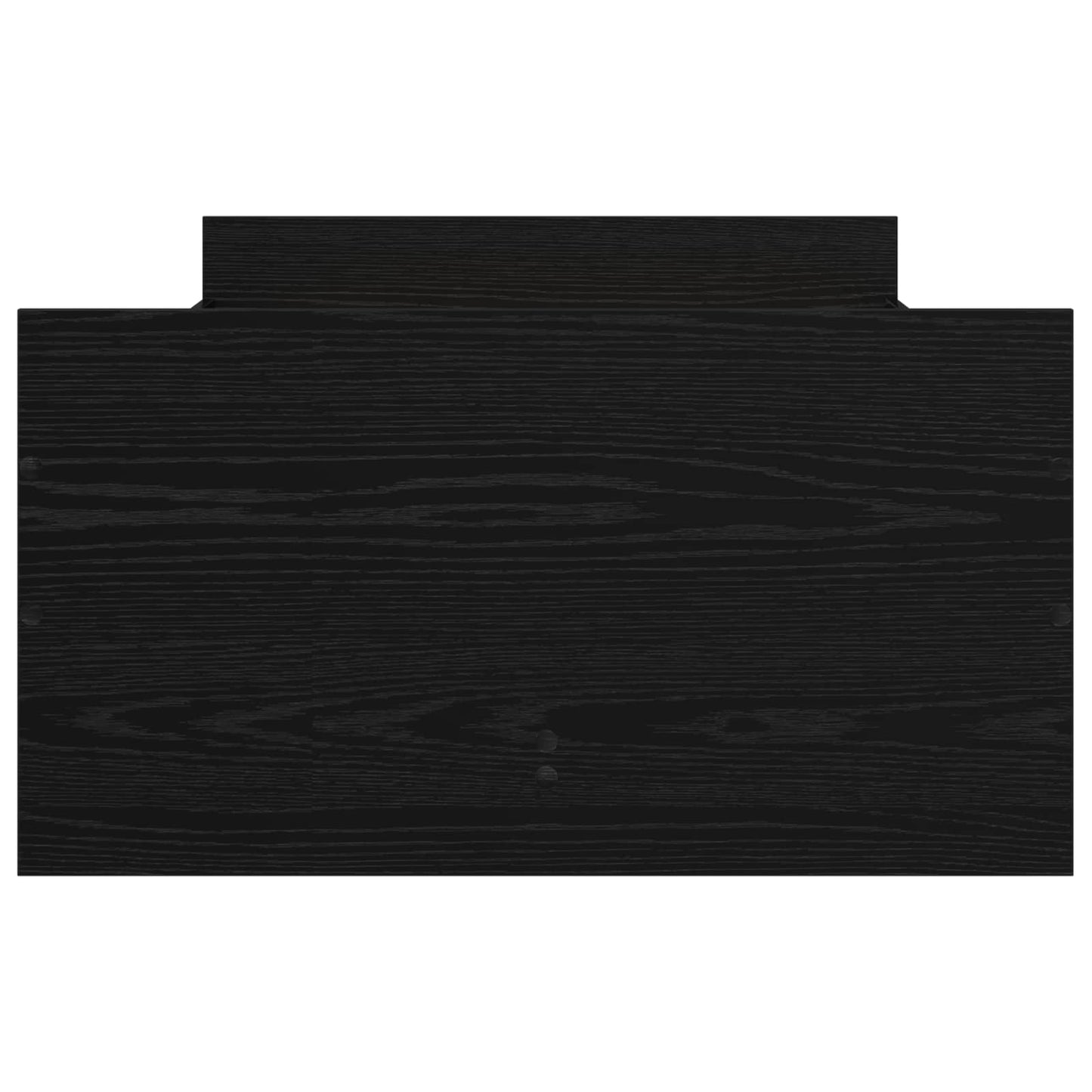 Bettrahmen Schwarze Eiche 90 x 200 cm Holzwerkstoff