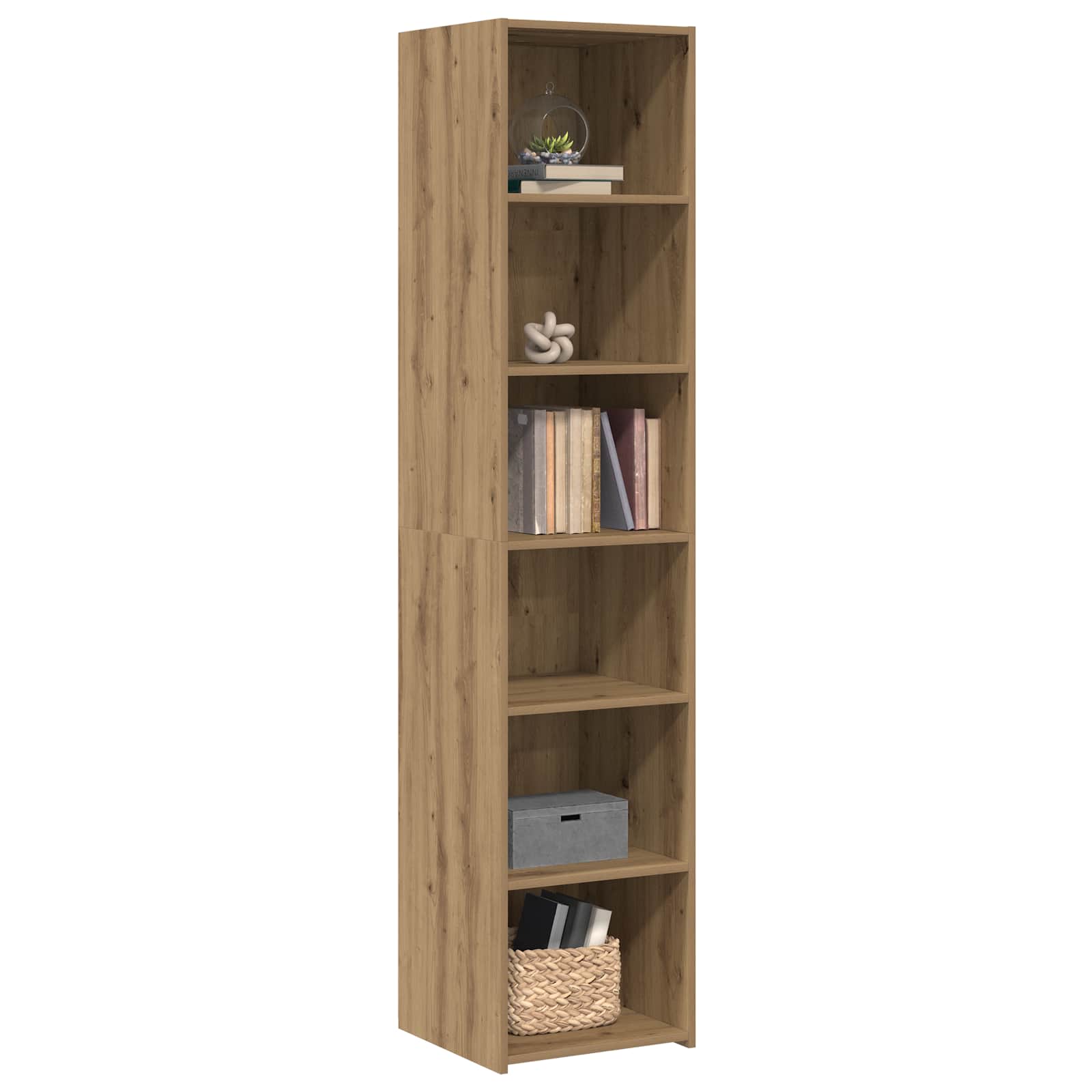 Sideboard Artisan-Eiche 40 x 41 x 185 cm Holzwerkstoff