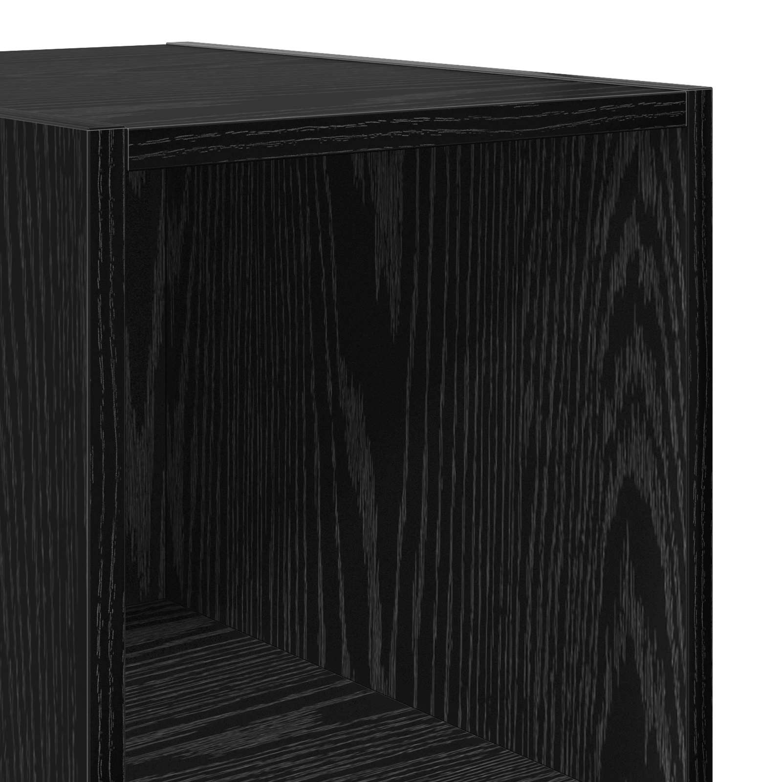 Sideboard Schwarze Eiche 40 x 41 x 185 cm Holzwerkstoff
