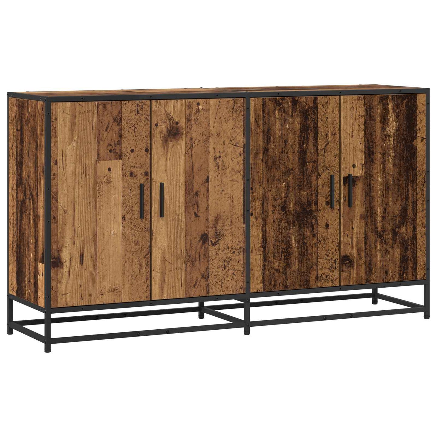 Sideboard Altholz 134 x 35 x 76 cm Holzwerkstoff