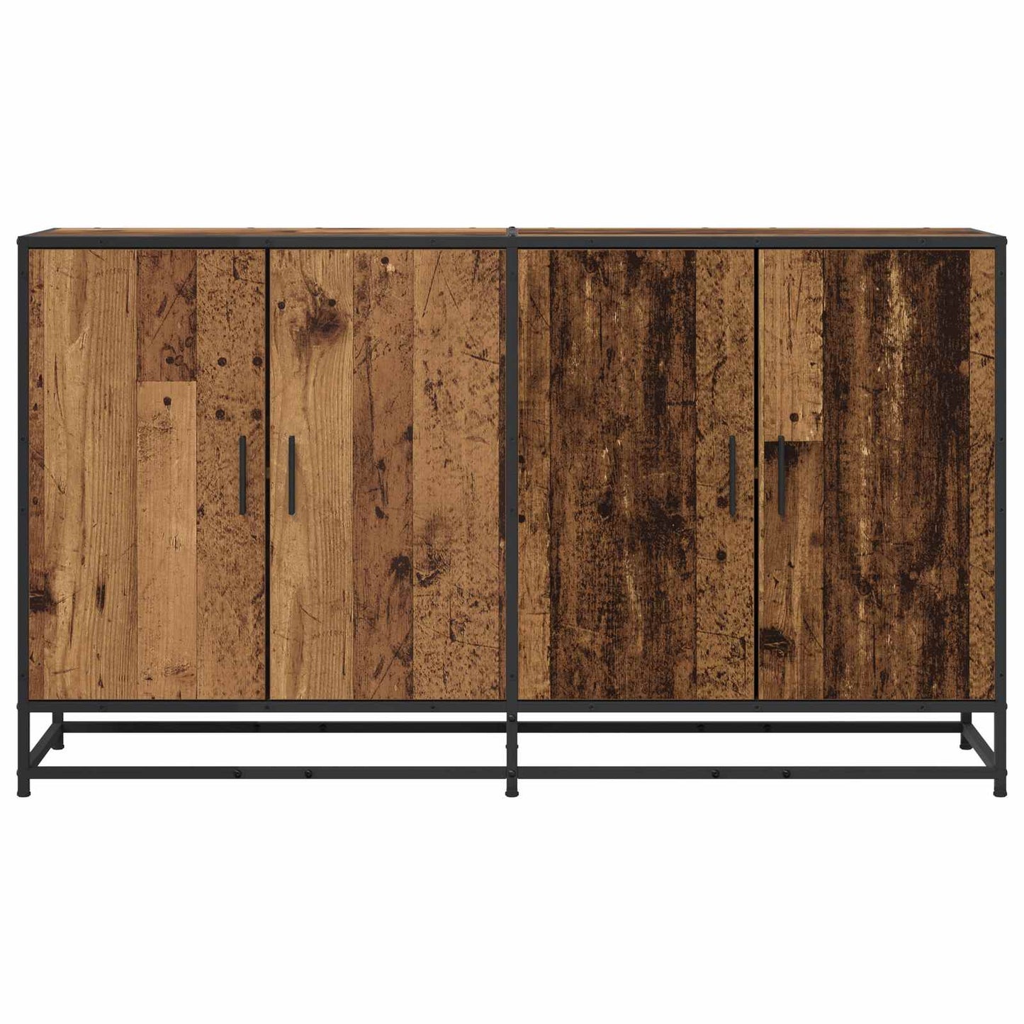 Sideboard Altholz 134 x 35 x 76 cm Holzwerkstoff