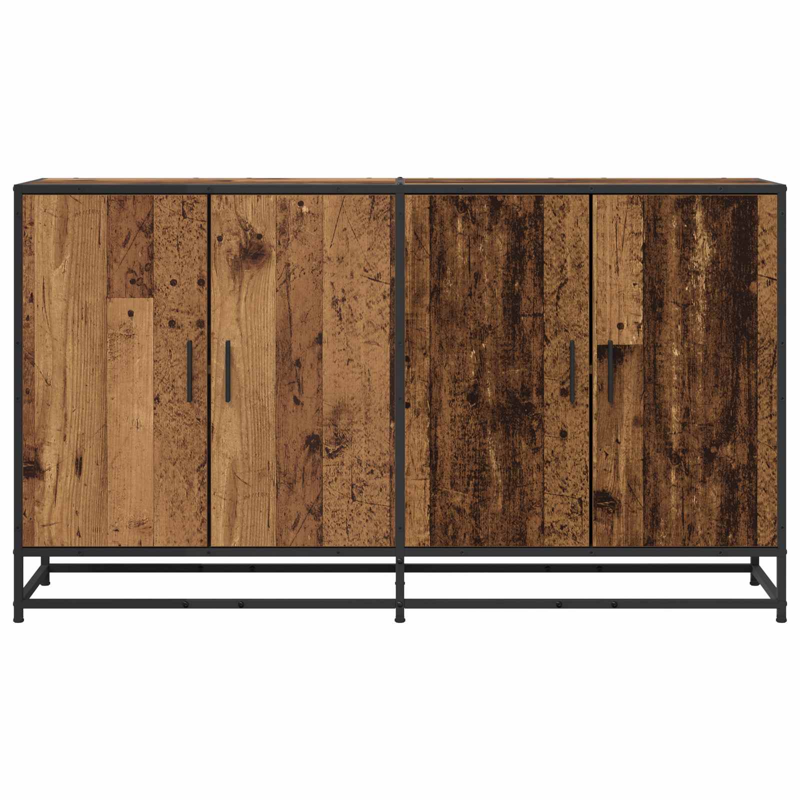 Sideboard Altholz 134 x 35 x 76 cm Holzwerkstoff
