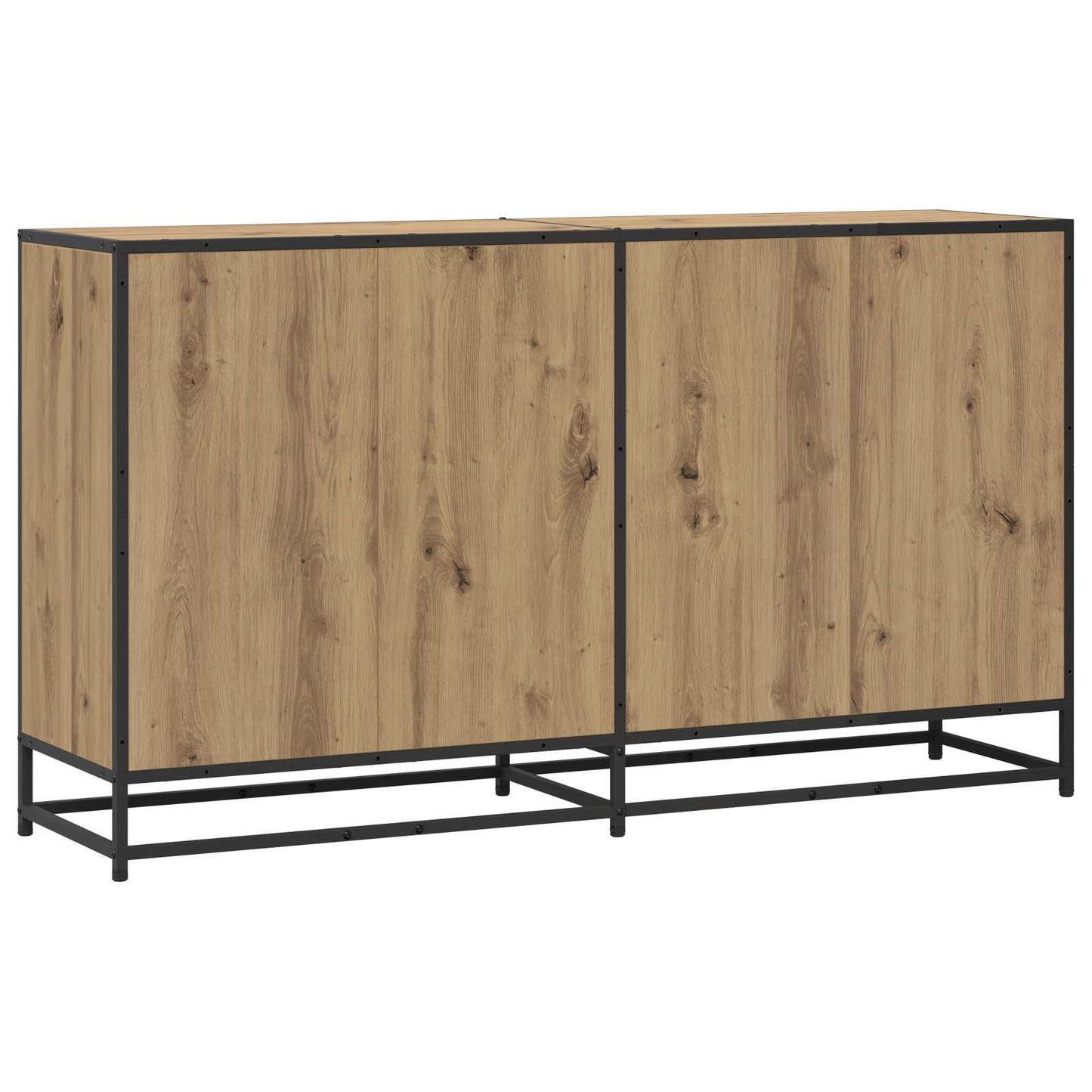 Sideboard Artisan-Eiche 134 x 35 x 76 cm Holzwerkstoff
