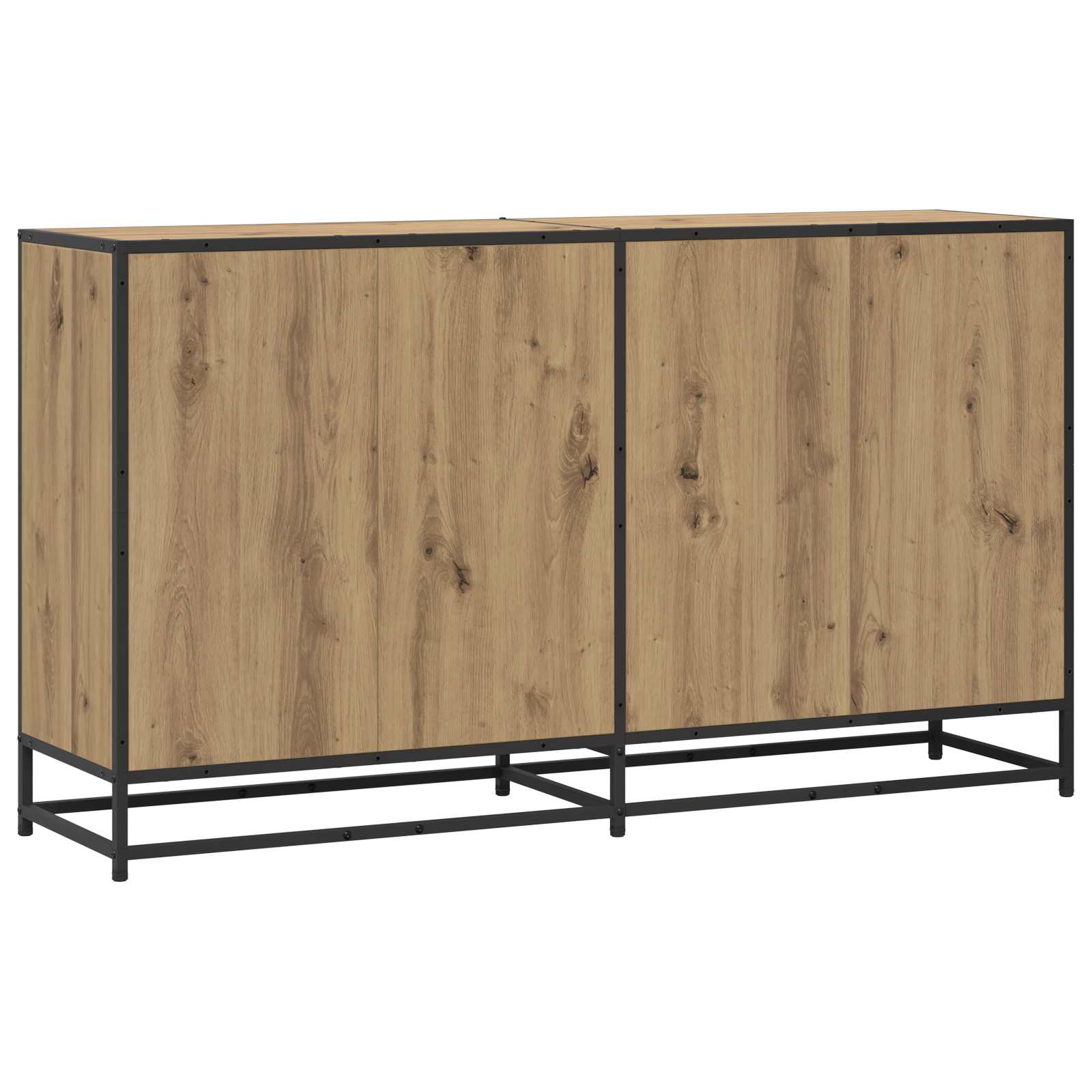 Sideboard Artisan-Eiche 134 x 35 x 76 cm Holzwerkstoff