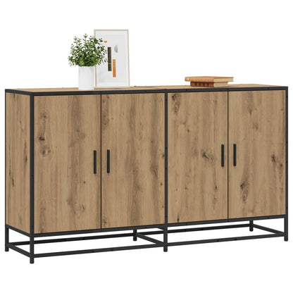 Sideboard Artisan-Eiche 134 x 35 x 76 cm Holzwerkstoff