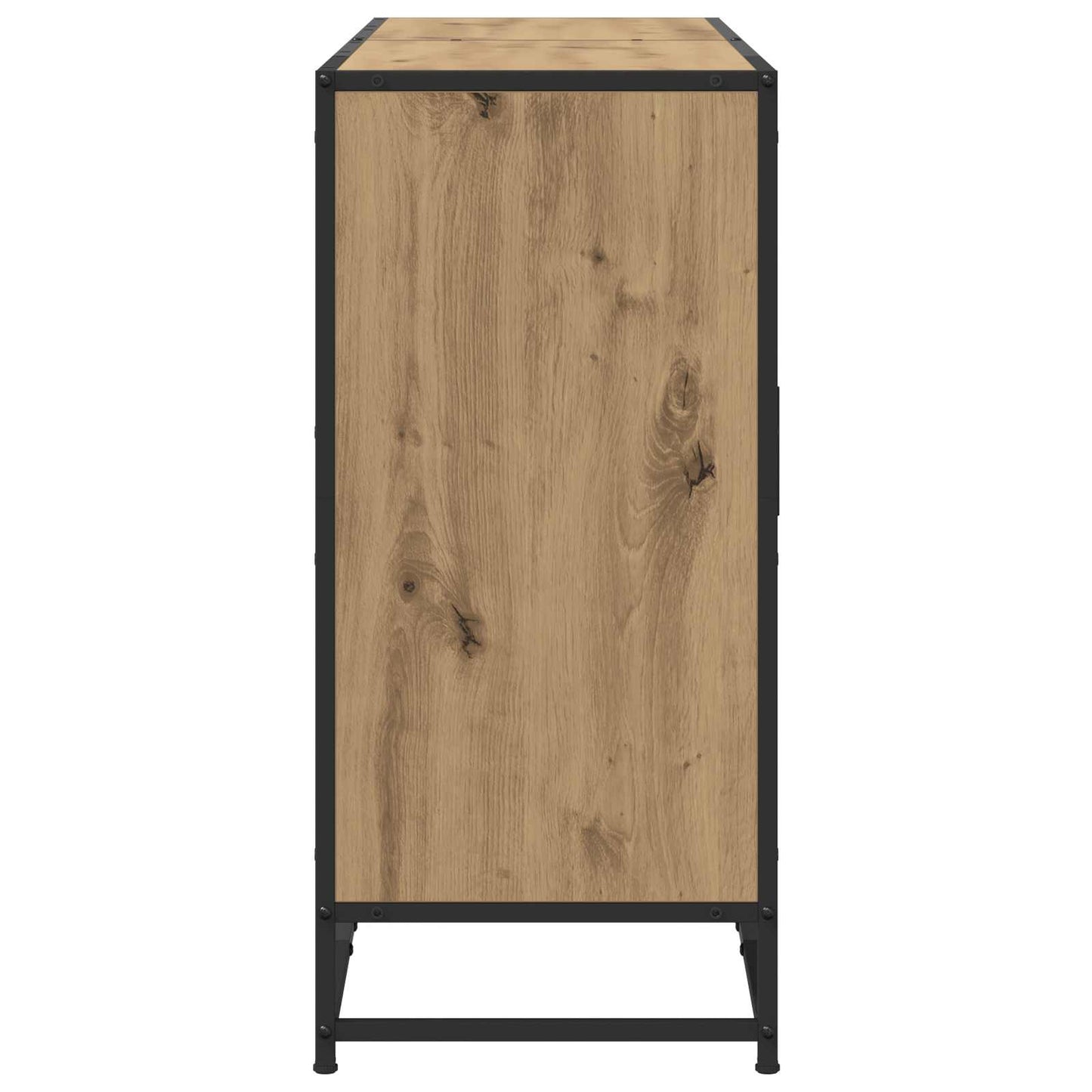 Sideboard Artisan-Eiche 134 x 35 x 76 cm Holzwerkstoff