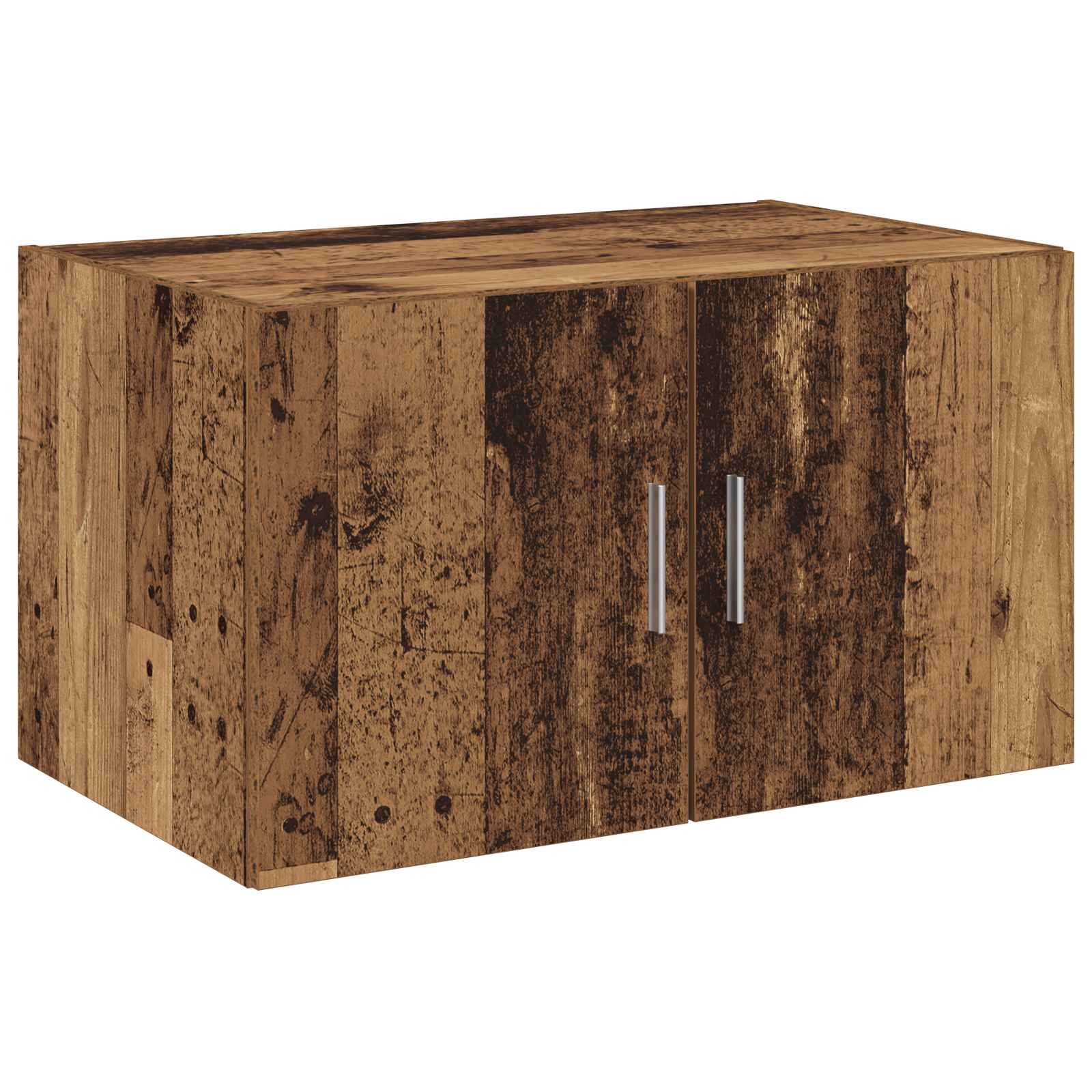 Lagerschrank mit Regalen Altholz 70 x 42,5 x 225 cm