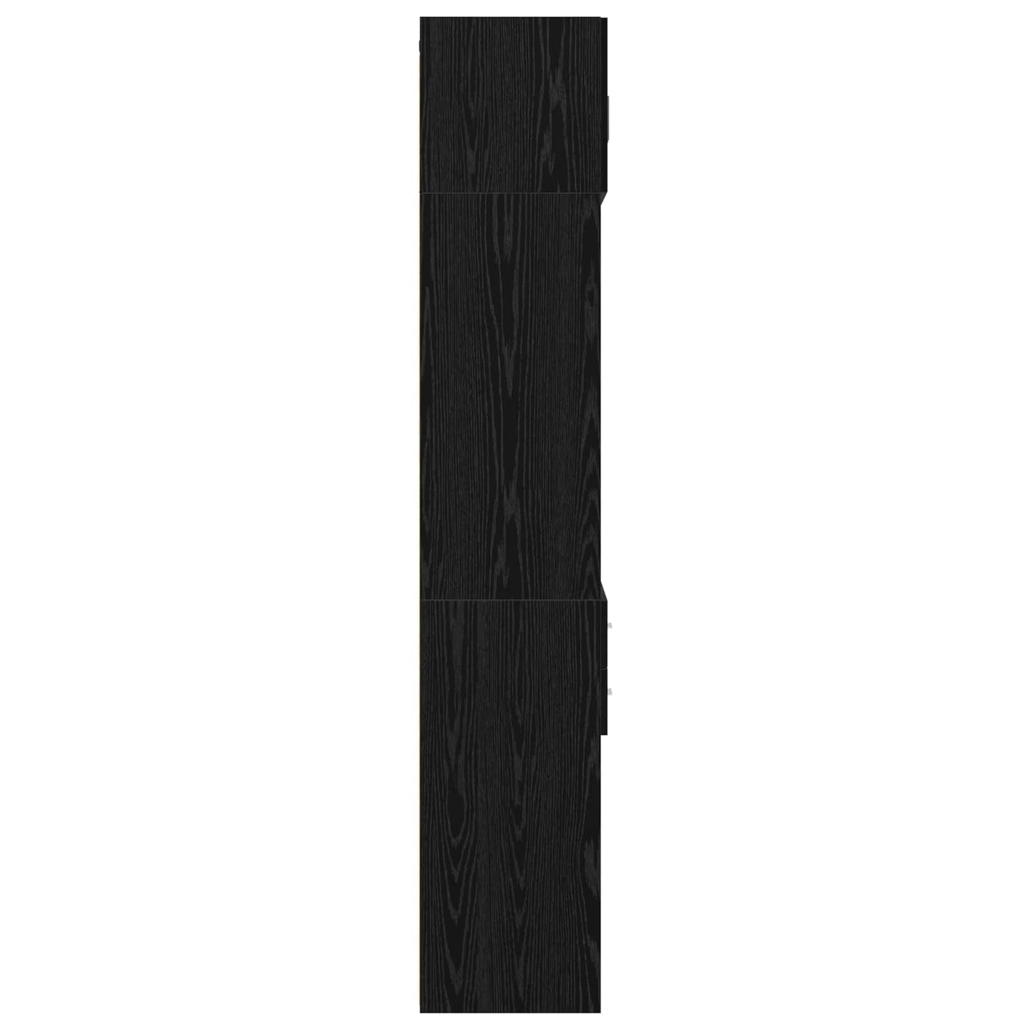 Lagerschrank mit Regalen Schwarze Eiche 70 x 42,5 x 225 cm