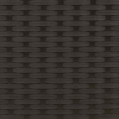 Sofa Set 6 stk. Schwarz und Cremeweiß 55 x 55 x 37 cm