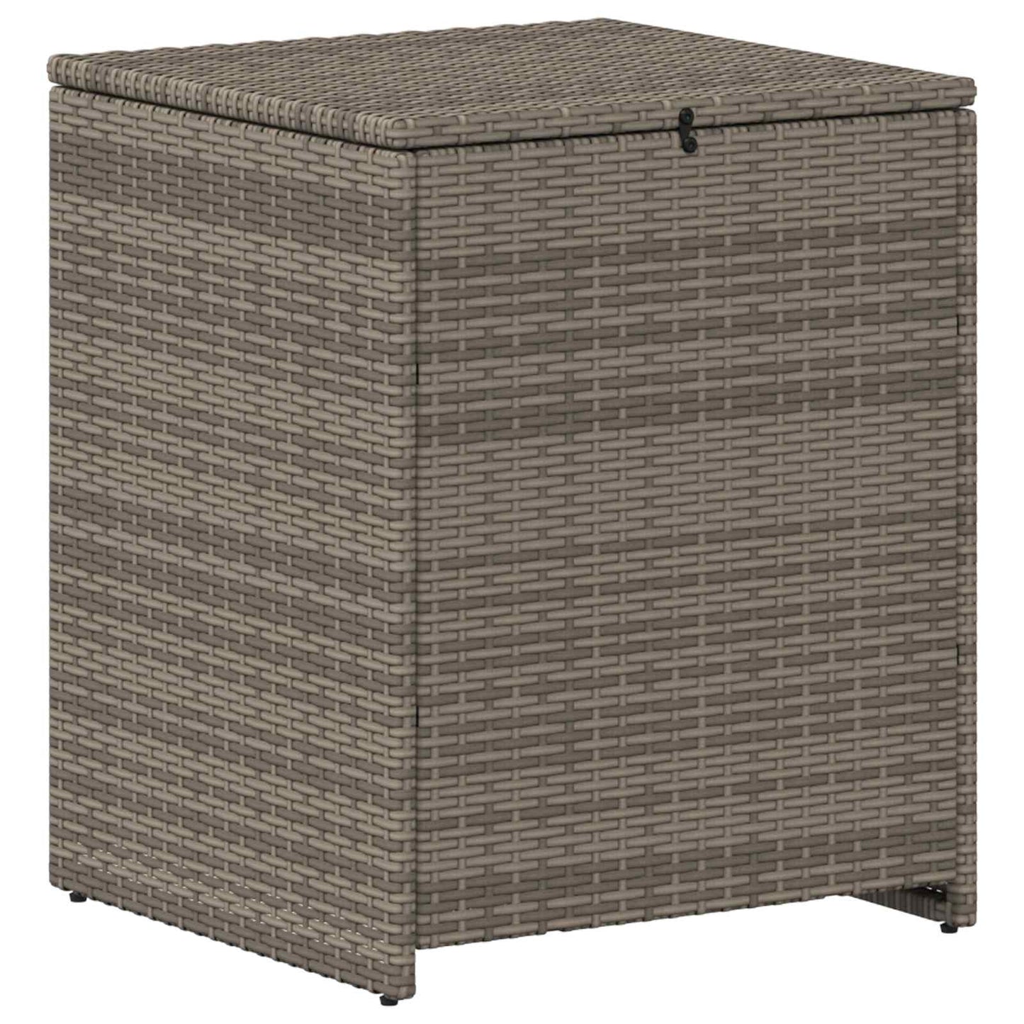 Sofa Set 8 stk. Grau und Dunkelgrau Polyrattan und Stahl