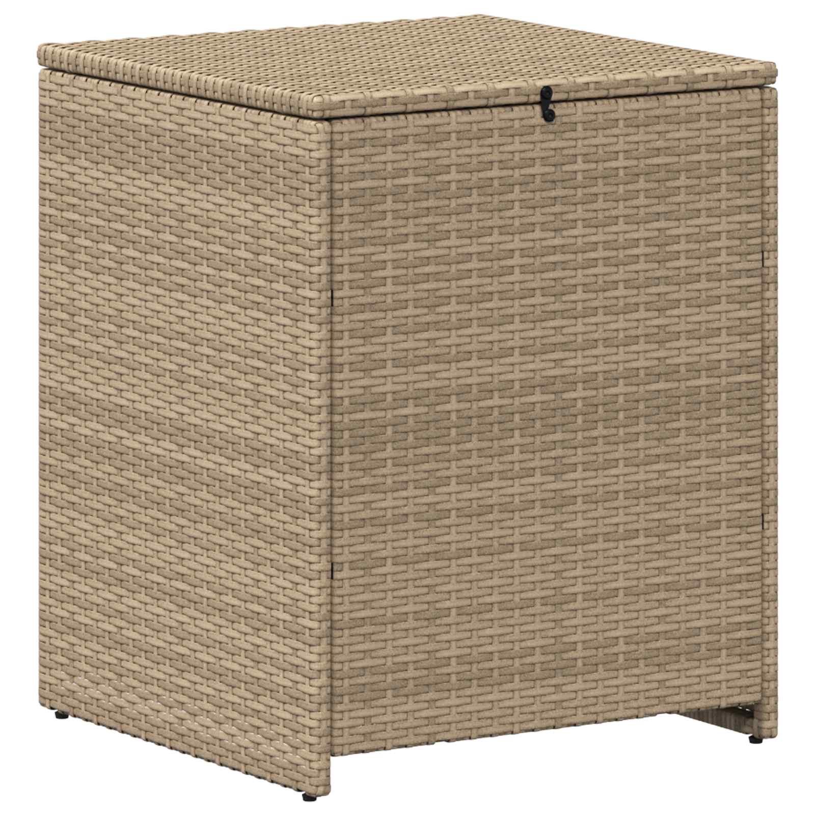Sofa Set 8 stk. Beige und Hellgrau Polyrattan und Stahl