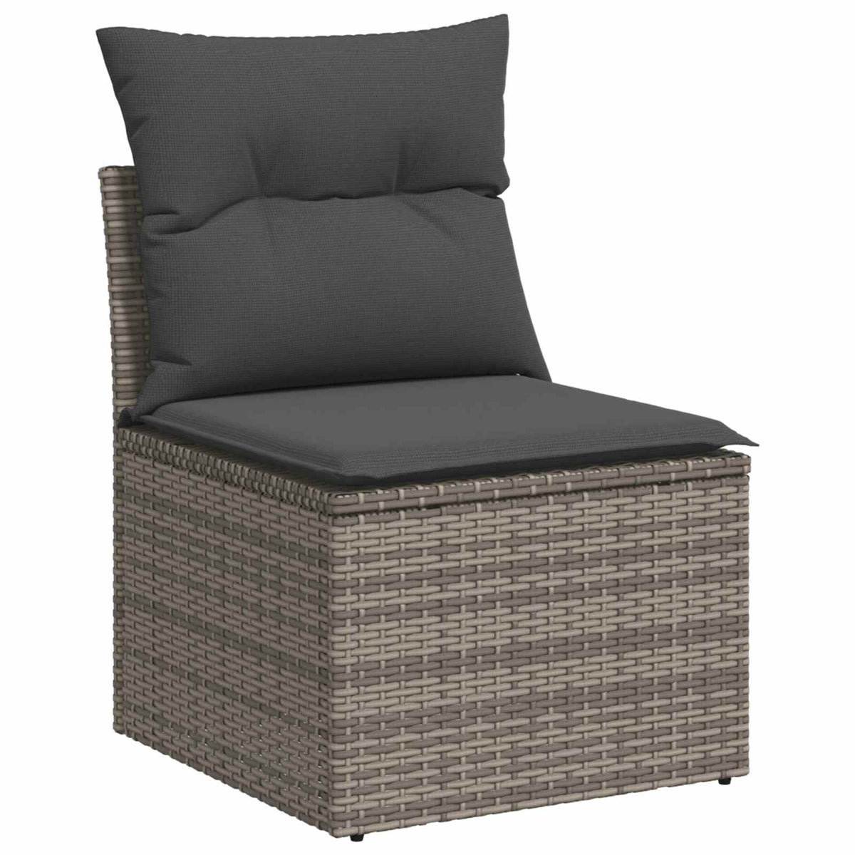 Sofa Set 8 stk. Grau und Dunkelgrau 55 x 55 x 37 cm