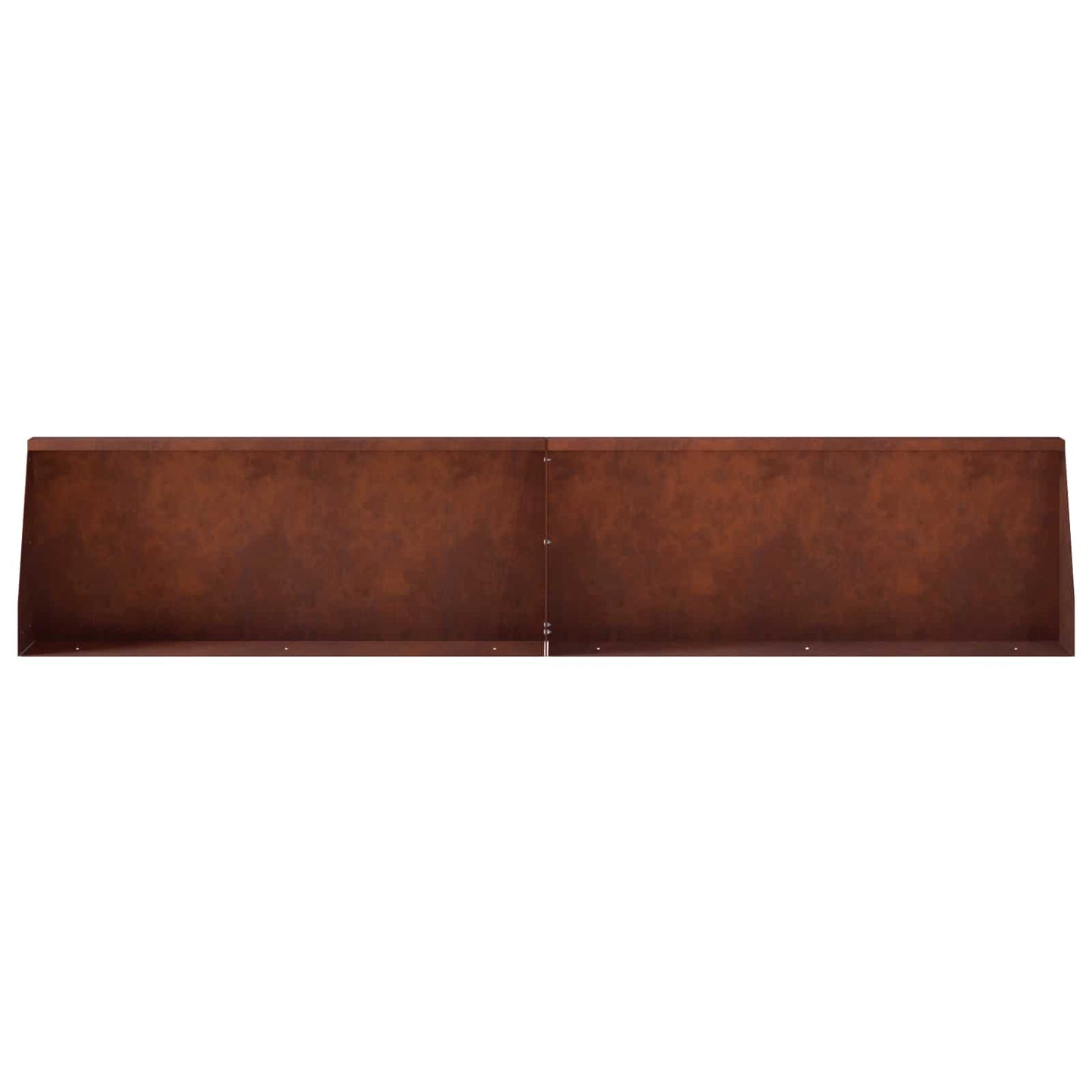Stützmauer 4 Stk. 100 x 12 x 30 cm Wetterfeststahl Rostoptik