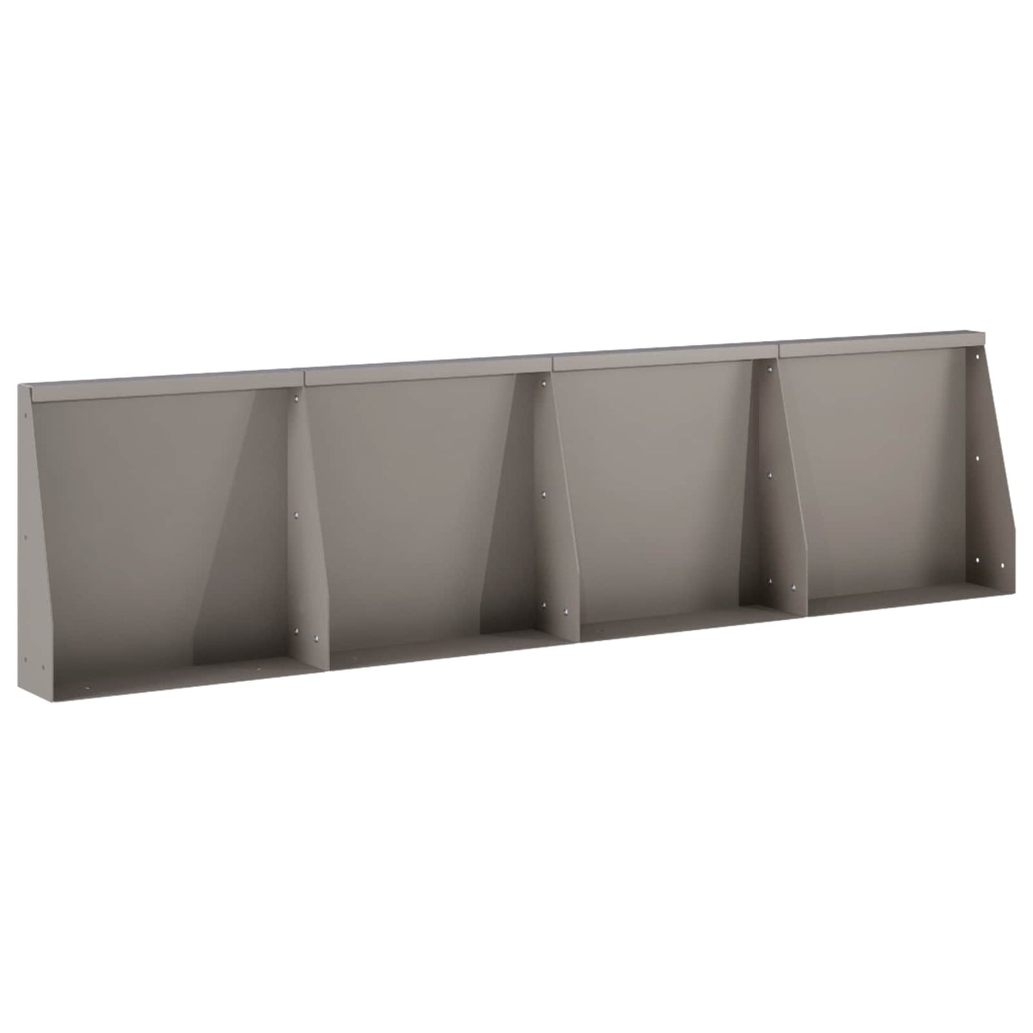 Stützmauer 4 Stk. 40 x 12 x 50 cm Wetterfeststahl Rostoptik