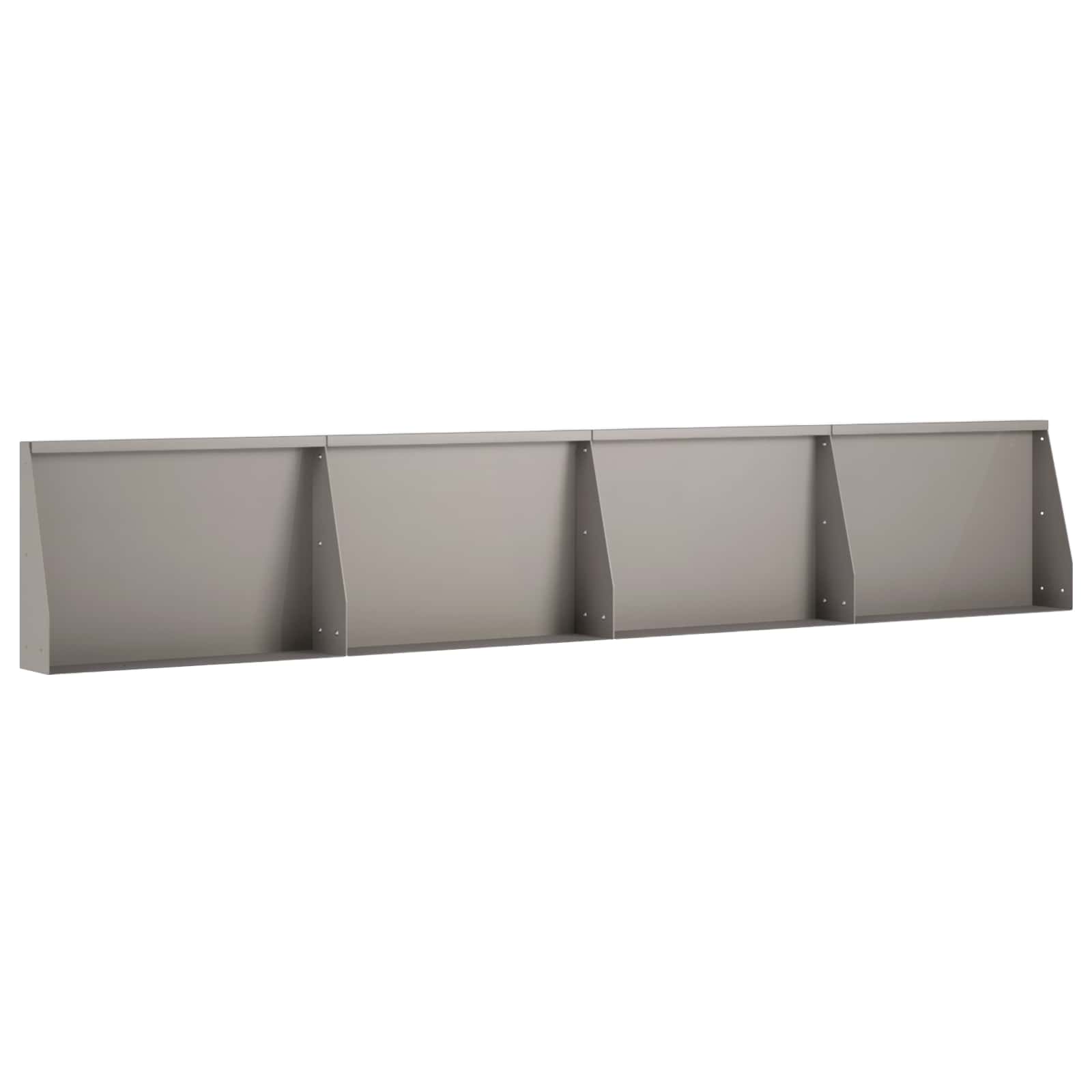Stützmauer 4 Stk. 60 x 12 x 40 cm Wetterfeststahl Rostoptik
