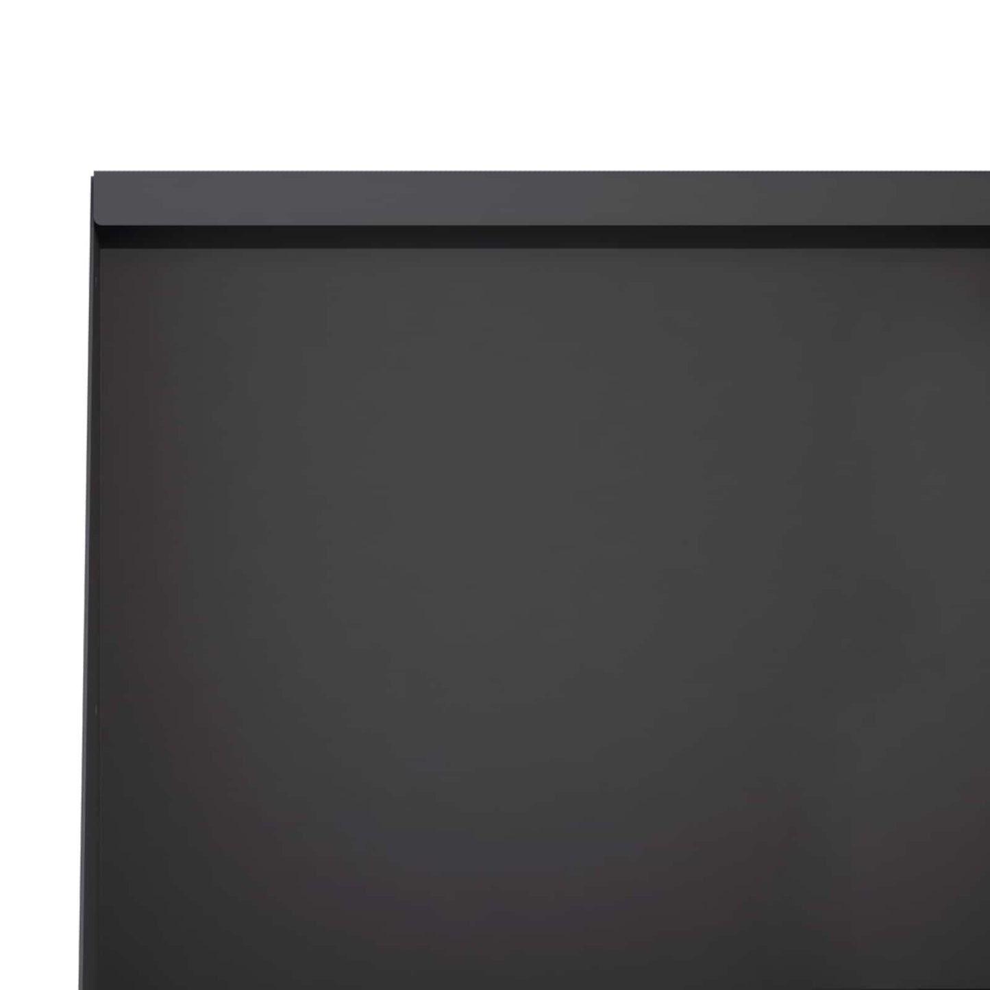 Stützmauer 6 Stk. 40 x 12 x 30 cm Stahl Schwarz