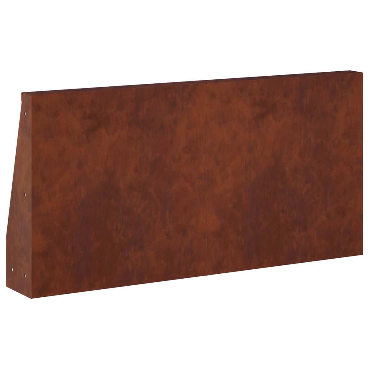 Stützmauer 6 Stk. 40 x 12 x 40 cm Wetterfeststahl Rostoptik
