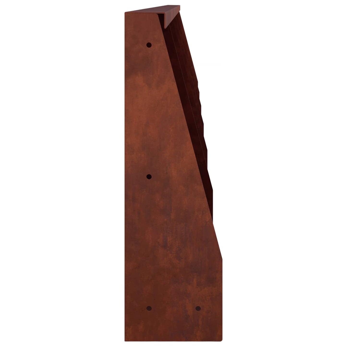 Stützmauer 6 Stk. 40 x 12 x 50 cm Wetterfeststahl Rostoptik